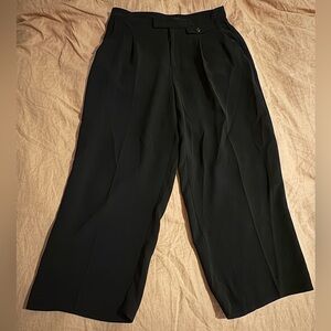 Madewell Black Tailored Cropped Pants